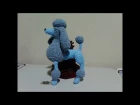 Голубой пудель, ч.1. The Blue Poodle, р. 1. Amigurumi. Crochet.  Амигуруми. Игрушки крючком.