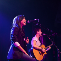 Naya Rivera and Darren Criss