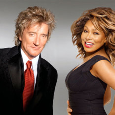 Tina Turner & Rod Stewart