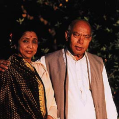 Asha Bhosle and Ali Akbar Khan