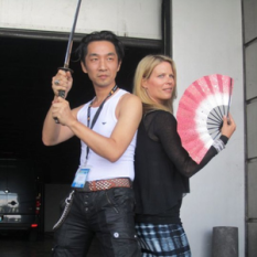 Mary Elizabeth McGlynn and Akira Yamaoka