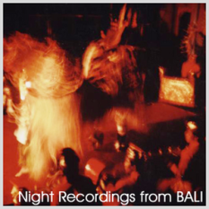 Night Recordings from Bali