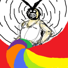 Jim-Bob's Technicolor Dick Swirl