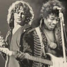 Jimi Hendrix w/ Jim Morrison