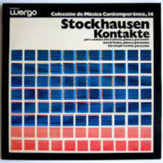 Karlheinz Stockhausen With Cristoph Caskel, Gottfried Micheal Koenig & David Tudor