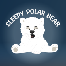 Sleepy Polar Bear