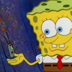 SpongeBob and Plankton