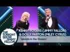 Jimmy Fallon and Miley Cyrus Recreate Kenny Rogers and Dolly Parton's "Islands in the Stream"