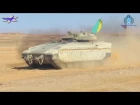 Israel MOD - Namer Heavy IFV With 30mm Autocannon Turret Testing [1080p]
