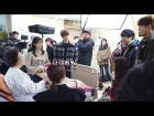 [Видео] Чуно @ JTBC 'Rain or Shine' Making Film #9
