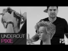 Q & Haircut - Undercut Pixie Haircut like Tegan Quin - Step by Step