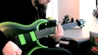 “Hardrive” AJ demoing his New Kiesel Signature Guitar