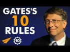 Bill Gates's Top 10 Rules For Success (@BillGates)