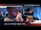 Zeus opens the New Pin Series 2 @ ESL Cologne 2016 