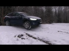 Tesla Model X winter off-roading