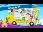 Lesson 11_(A)What is it? - Cartoon Story - English Education - Easy conversation for kids