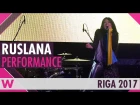 Ruslana "Wild Dances" (Eurovision 2004 Winner) LIVE @ Eurovision Pre-Party Riga 2017