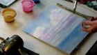 Painting Cumulus clouds 2
