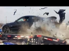 Mustang EXPLODES Tire on Dyno at 150MPH!