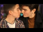 Gay Couple's First Kiss