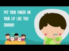 Quiet Please Song for Kids | Finger on Lips | Kids Song Lyrics