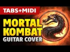 Mortal Kombat (acoustic fingerstyle guitar cover by Kaminari and MIDI)