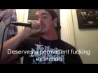 Rings Of Saturn - Senseless Massacre (Adam Mercer Vocal Cover) NEW 2014