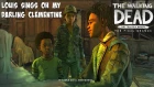 Louis Sings "Oh My Darling Clementine" The Walking Dead:Season 4 Episode 1 "Done Running" -twds4