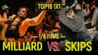 Milliard vs Skips | Top16 1x1 1/8 final @ Move&Prove 2018