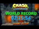 Stormy Ascent World Record 02:15:54 - Crash Bandicoot N Sane Trilogy [Uncut]