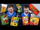 CSGO players try American Junk food