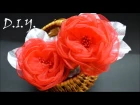 ❀ ♡ ❀ D.I.Y. Organza English Rose | MyInDulzens ❀ ♡ ❀