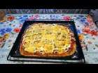 Как приготовить тесто для пиццы и затем саму пиццу в домашних условиях