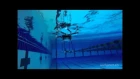 Underwater Quadrotor Flight Test