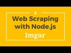 Imgur Web Scraping + Callback vs Promise Example in Node.js