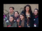 Wonder Woman Set Visit. Gal Gadot and Chris Pine Meet Aspiring Young Women Filmmakers