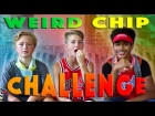 Weird Chip Challenge!  (MattyBRaps, Justin & Banks)