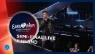 Finland - LIVE - Darude feat. Sebastian Rejman - Look Away - First Semi-Final - Eurovision 2019