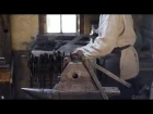 Traditional blacksmith forge