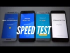 Galaxy S7 edge Nexus 6P iPhone 6S Plus Moto X Pure Speed Test