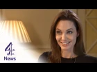 Angelina Jolie on Unbroken, directing Brad Pitt & the mansion tax