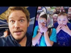 Chris Pratt Surprises Kids from the Set of Guardians of the Galaxy Vol. 2 // Omaze