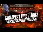 HH: Betrayal At Calth - Gameplay First Look! Mission playthroughs