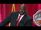 Shaquille O’Neal’s Basketball Hall of Fame Enshrinement Speech