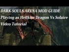 Dark Souls Arena Mod Hellkite Dragon vs Solaire Video Guide Part 1
