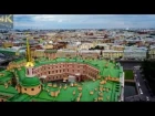 St. Petersburg from a bird's eye view in 4k(UltraHD) by drone