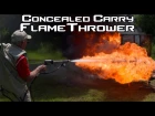 Concealed Carry X15 FlameThrower in SlowMo! (60P)