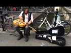 Jack Broadbent amazing busker in the Amsterdam Red Light district 1/2