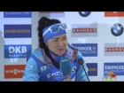 Akimova, Chevalier and Dunklee after Nove Mesto's sprint