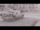 Syria: SAA tanks launch fierce barrage against Fateh al-Sham fighters in W. Aleppo
